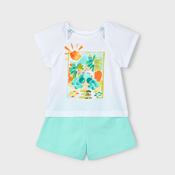 3213-61 MAYORAL Komplet z szortami