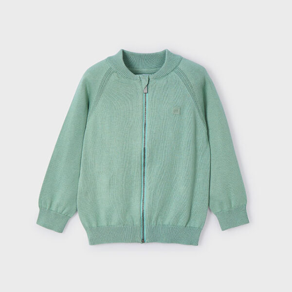 3373-23 MAYORAL Trykotowa bluza w stylu bomberki